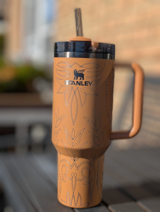 Custom Engraved Stanley tumbler